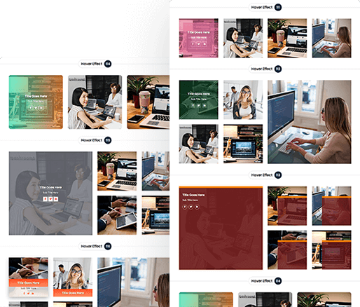 Divi Hover Effect Layout 111 To 120