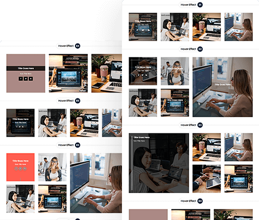 Divi Hover Effect Layout 81 To 90
