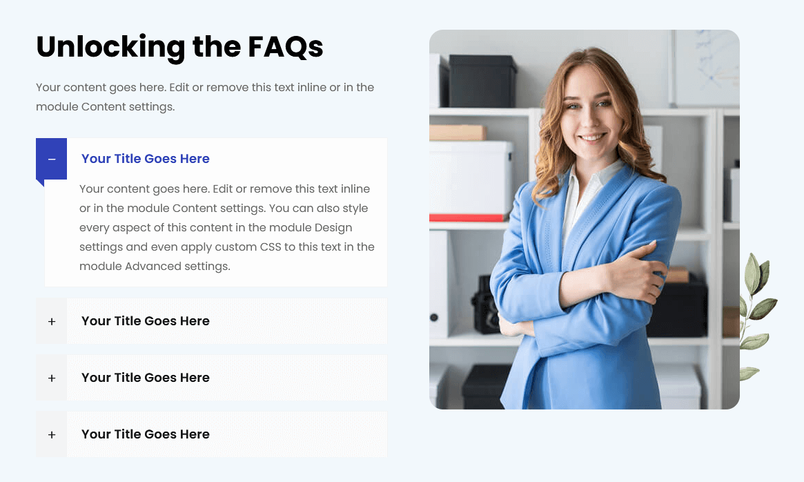 Divi FAQ Layouts Banner -2